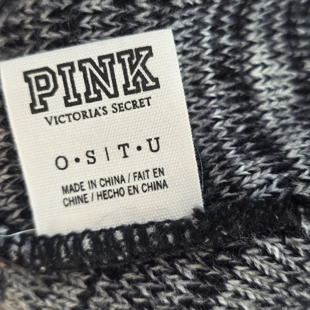 Victoria's Secret Pink Women's Gray Beanie - One Size